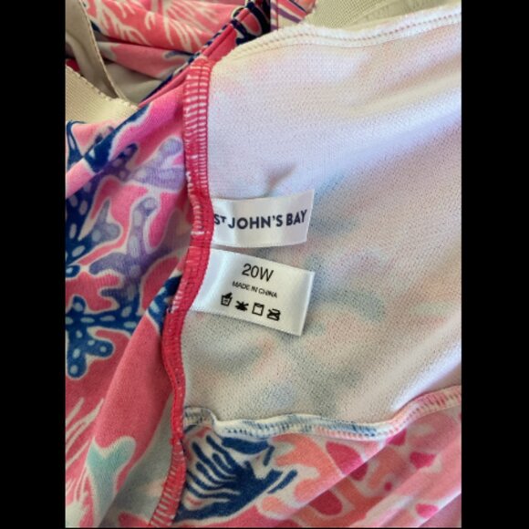 St John’s Bay size 20W Tankini Swim Top - Picture 5 of 5